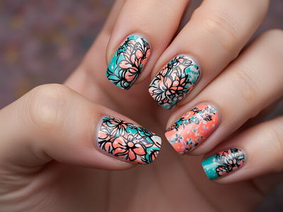 Beautiful summer nail art designs nail design - Summer Nail Art Designs